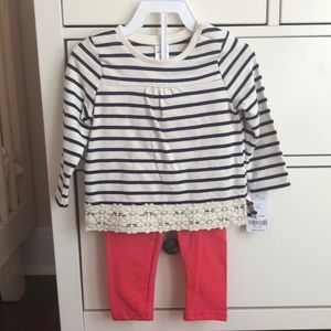 Carters two piece set. NWT size 18M
